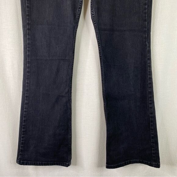 Levi's Jeans Women’s 13M Black Y2K 518 Superlow Bootcut Flare Denim 5 Pockets - Picture 4 of 10